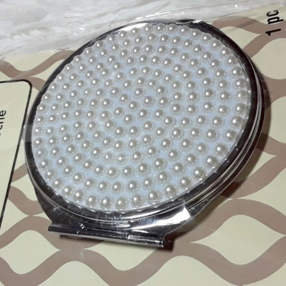 ☄Pearly Front Compact Mirror